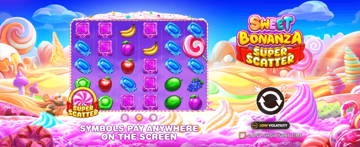 Sweet Bonanza Super Scatter free slot